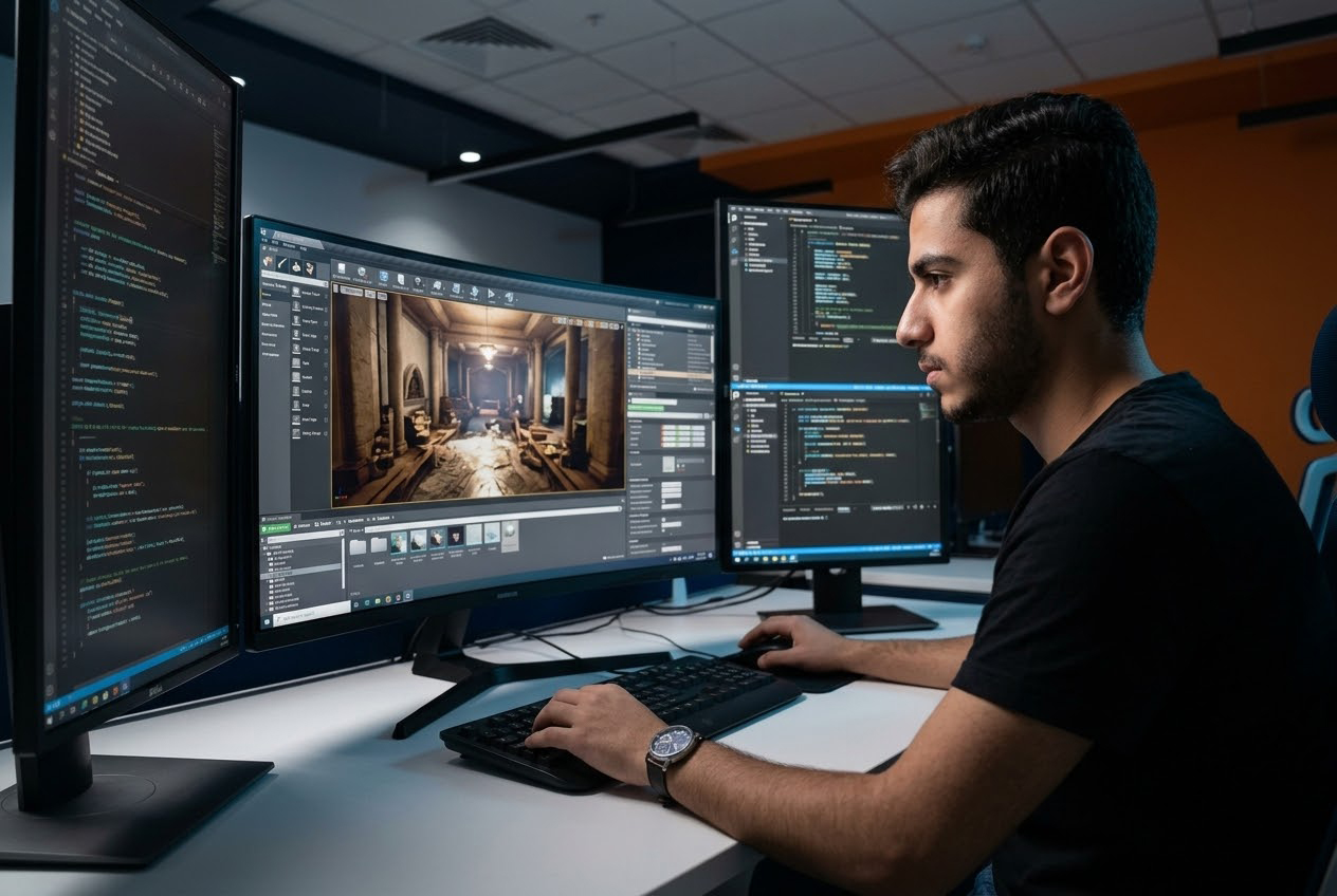 Professional Developer Track — Unity and Unreal Engine intensive training